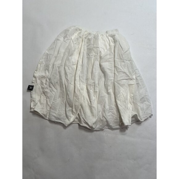 Nununu Feather Skirt in White - Picture 4 of 5